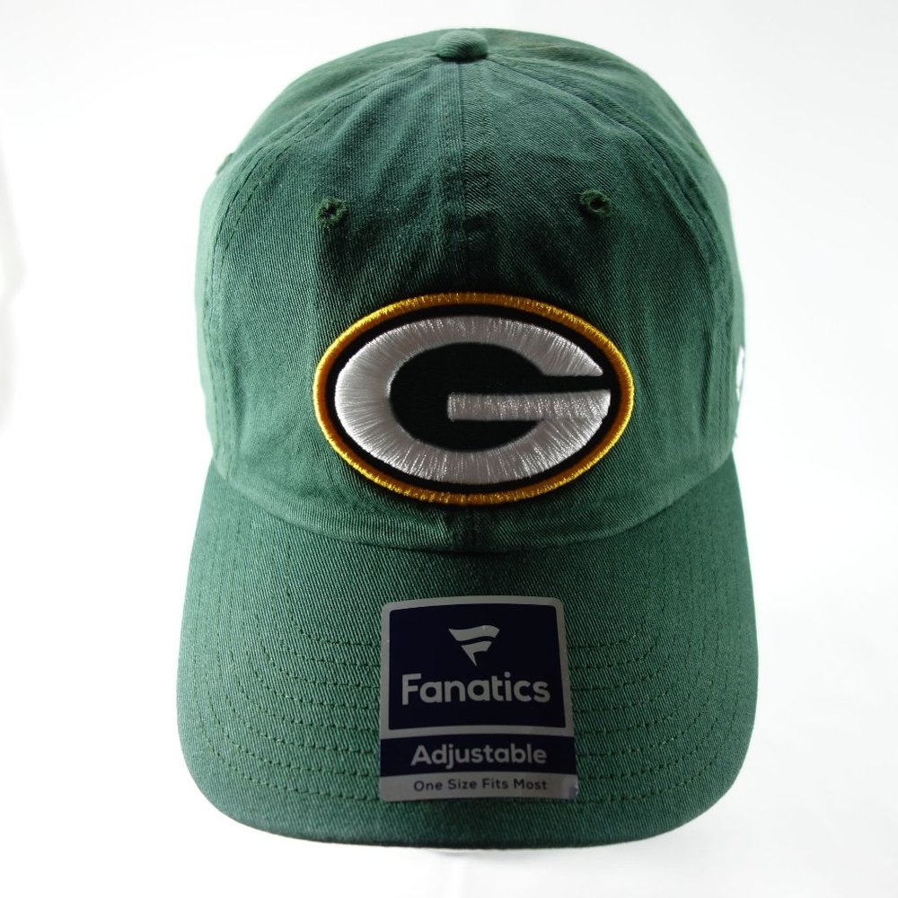 Fanatics‎ NFL Green Bay Packers Embroidered Strapback Baseball Cap Hat New